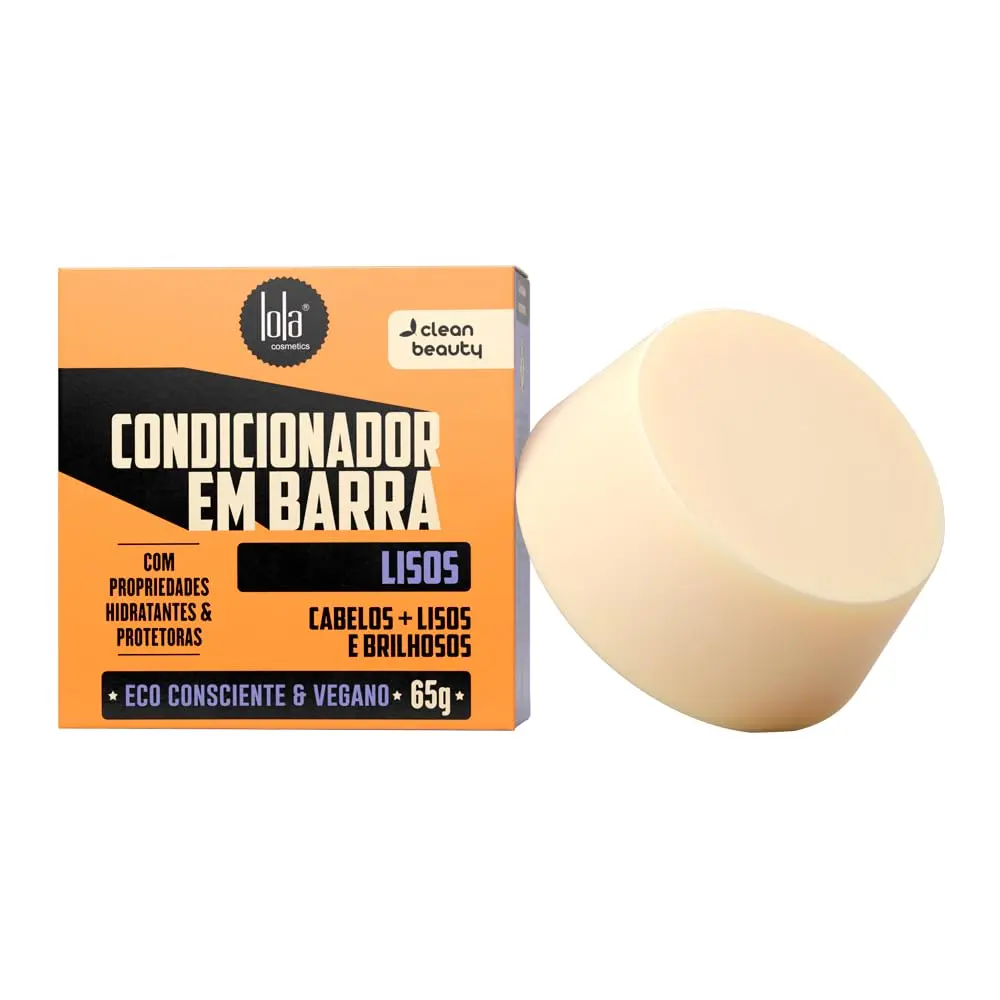 Condicionador em Barra para Cabelos Lisos 90g, Lola Cosmetics - 1