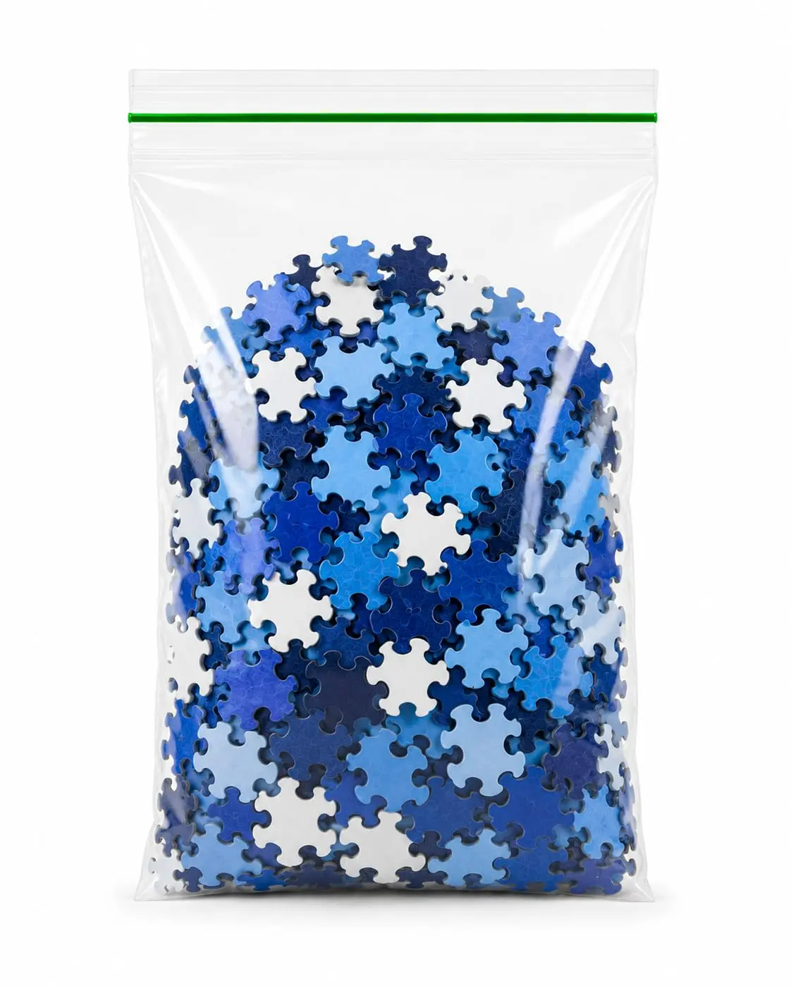 Sacos Zip Transparentes Reutilizáveis 30x40 cm 10 Unidades - 1