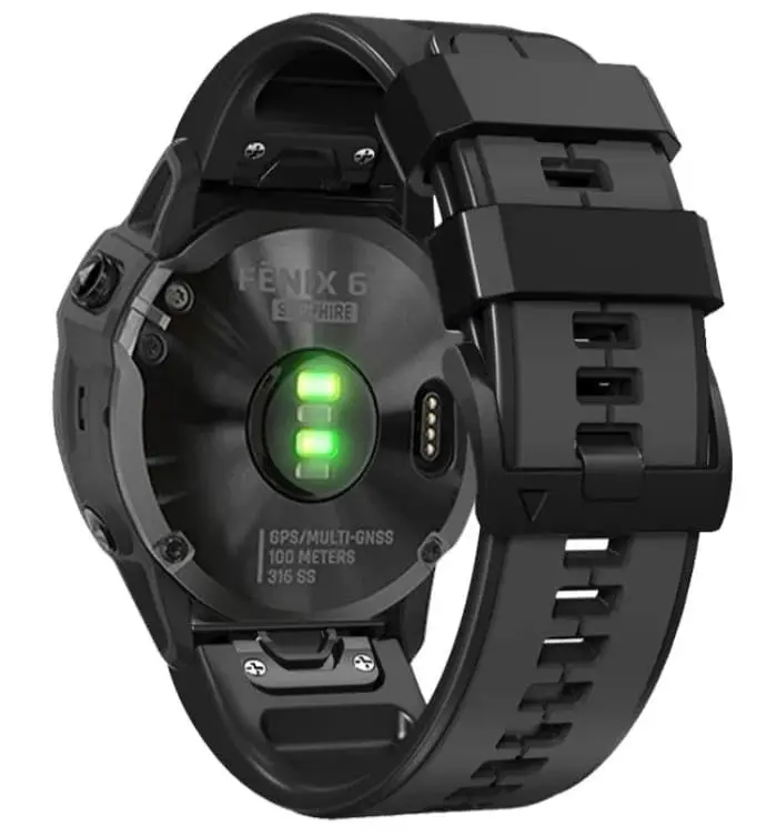 Pulseira Relógio Silicone 26mm para Garmin Fenix 5x 6x 7x Compatível com Fenix 5x Pro 6x Pro Enduro
