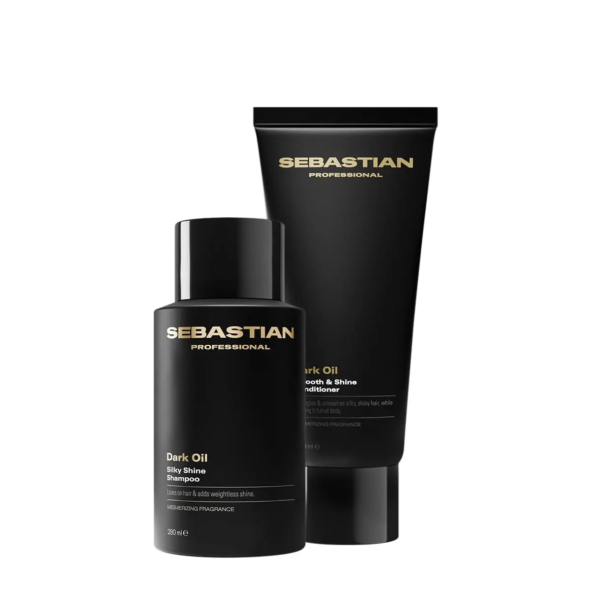 Kit Sebastian Professional Dark Oil Duo (2 produtos) | Kit com 2 Produtos, Óleo Capilar, Uso Profissional