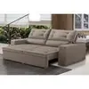 Sofá 3 Lugares Retrátil e Reclinável 1,80m Suede - 1