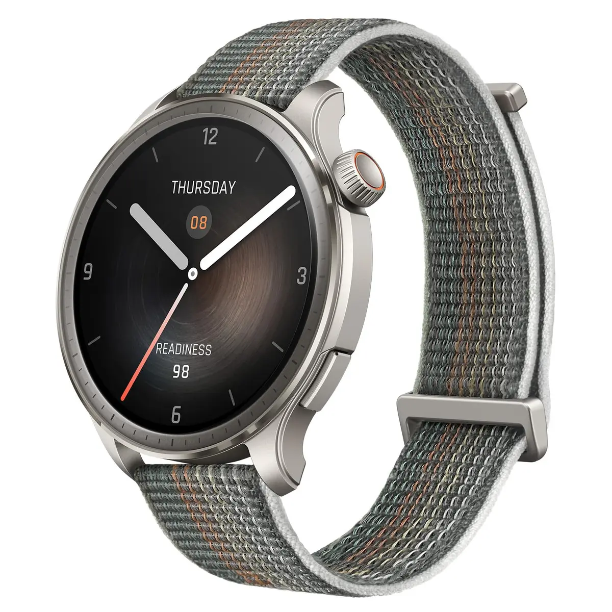 Relógio Inteligente Amazfit Balance 46mm A2287 ZEPP FOLOW Composição Corporal, GPS, Step Tracking, Alexa Built-In, Chamada Bluetooth, Duração da Bateria de 14 Dias (Gray)