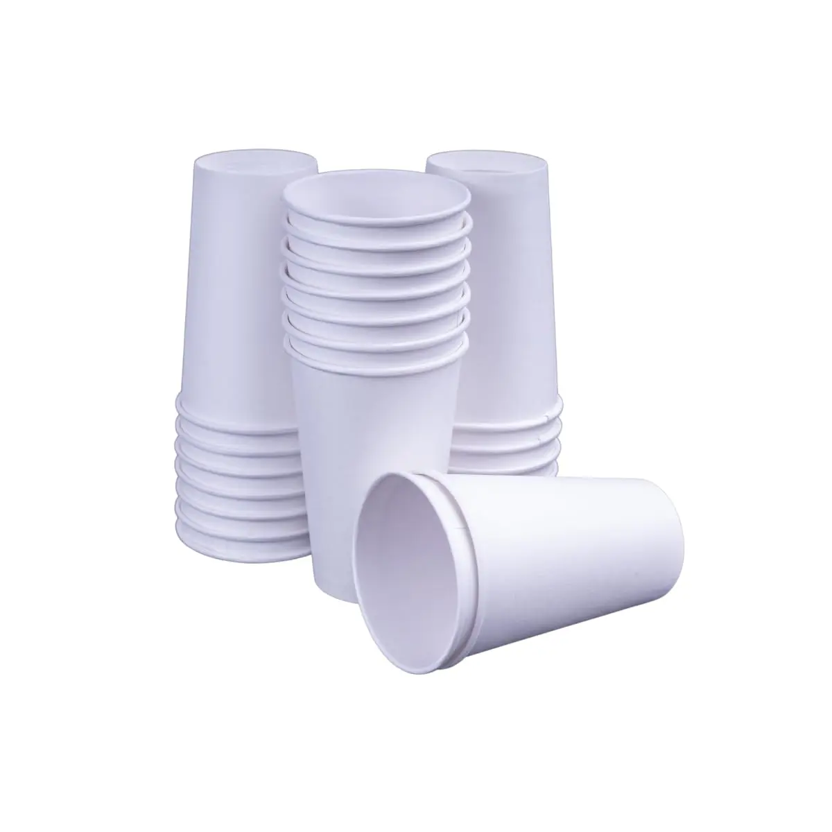 Copo de Papel Branco 300ml Biodegradável Descartável – Pacote com 100 Unidades para Café e Eventos