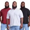 Kit 3 Camisas Polo Plus Size Masculina G4 - 1
