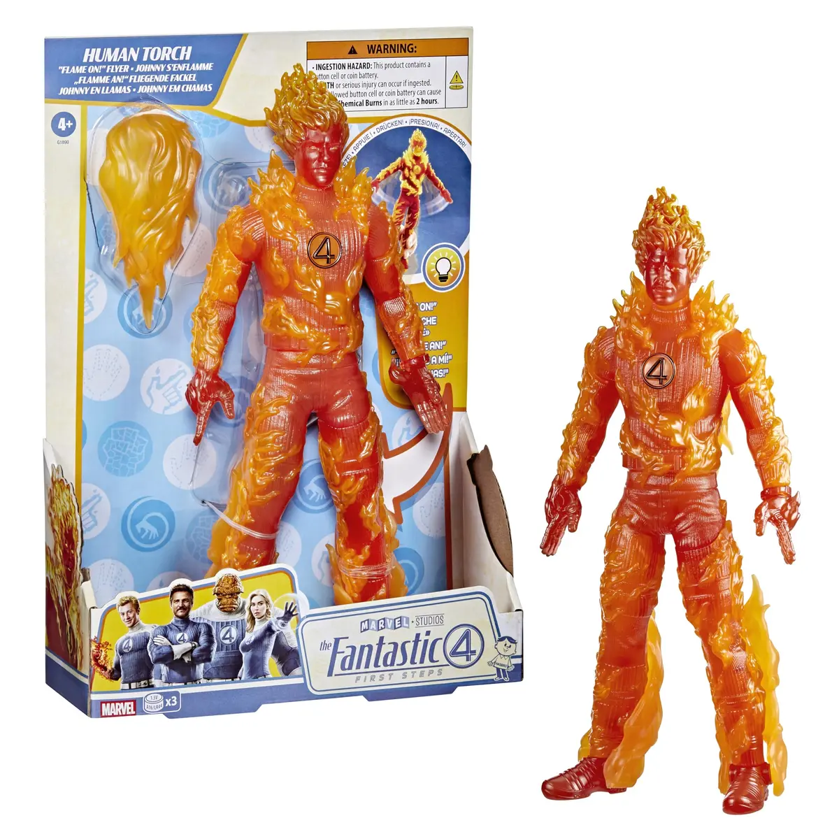Marvel Human Torch Flame-On Flyer - 1