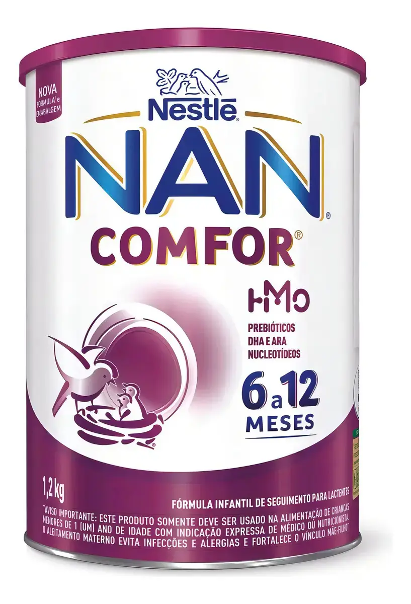 Nestlé Nan Comfo 2 de 6 A 12 Meses 1,2 kg Nestle tradicional