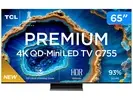 [Magalu] Smart TV 65" 4K UHD QLED Mini LED TCL 65C755 120Hz Wi-Fi Bluetooth 4 HDMI 2 USB - 1