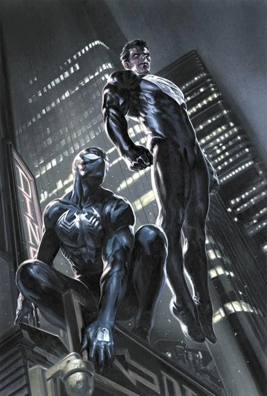 Superman/homem-aranha - capa variante 03