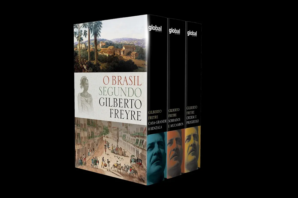 O Brasil segundo gilberto freyre: box com 3 volumes - 1