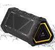 Caixa de Som Bluetooth MLOVE P3 para Uso Externo, Potência de Saída de 40W, Bluetooth 5.3, Som Estéreo, À Prova d'Água IPX7, Cartão Micro SD, Luz RGB