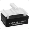Cabide Acrílico Adulto Com Presilhas Resistente 50 Unidades - 1