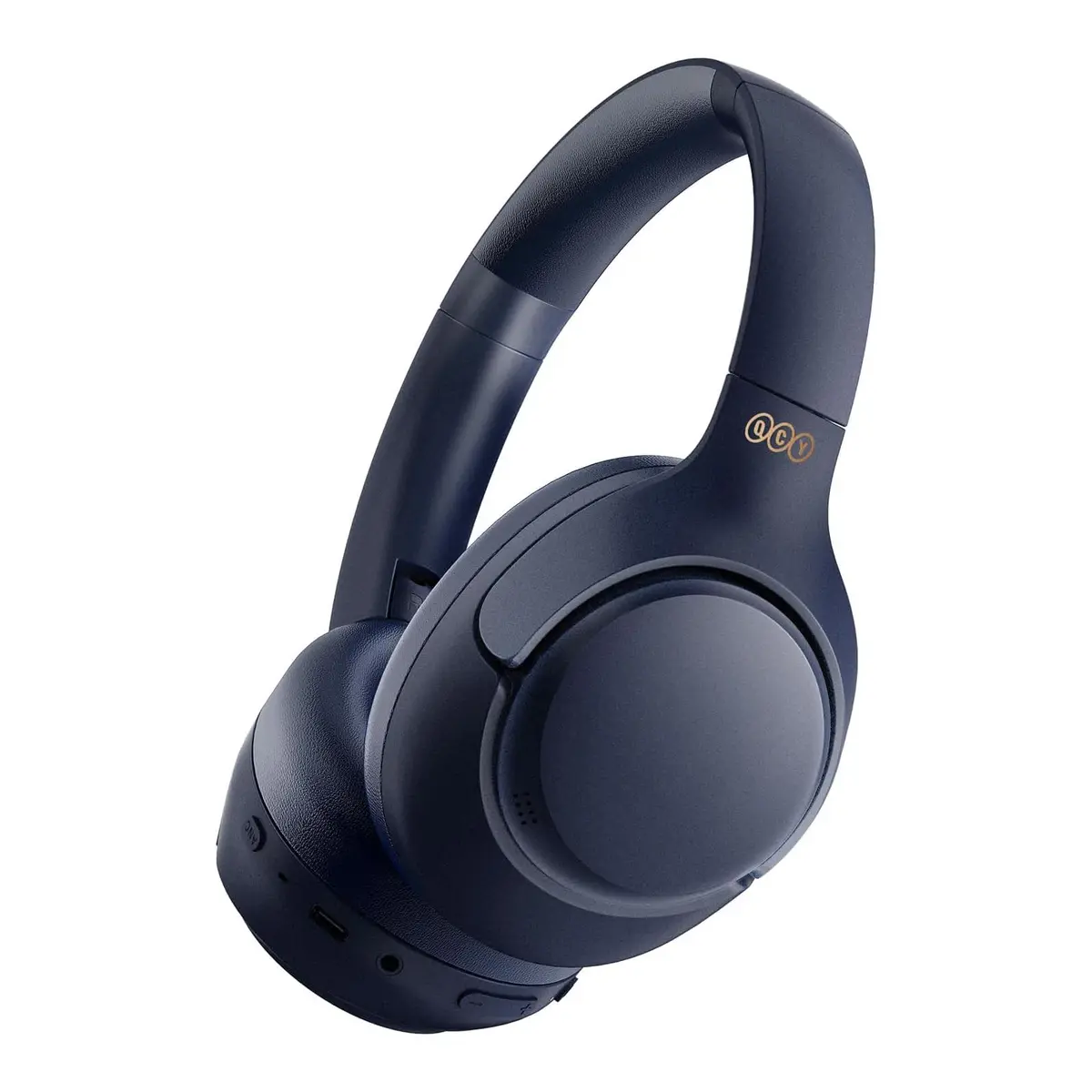 QCY H3 ANC Fone de Ouvido Bluetooth com Cancelamento de Ruído Ativo, 60H | Headphone Bluetooth 5.4 Sem Fio, Certificação Hi-Res Audio, Graves Poderosos, Conexão Multiponto, EQ Personalizado
