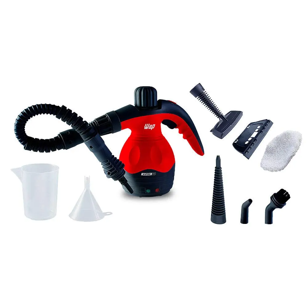 WAP Higienizador a Vapor Vaporizador e Limpador WAPORE FIT Compacto 1000W Elimina Sujeiras Remove Gordura Esteriliza 127V - 1
