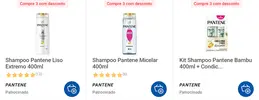 Shampoo Pantene 400ml - várias fragrâncias - 1