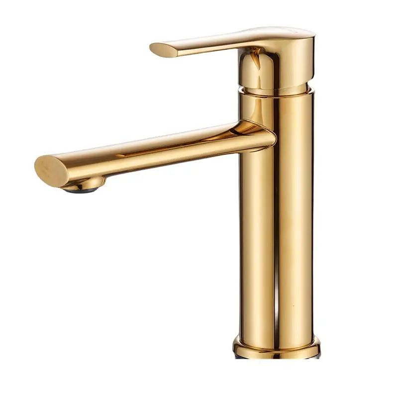 YESOP Torneira Pia Banheiro Misturador Monocomando Dourado