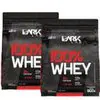 (APP) Kit 2x Refil Morango Whey 100% Refil 900g Dark Lab - 1