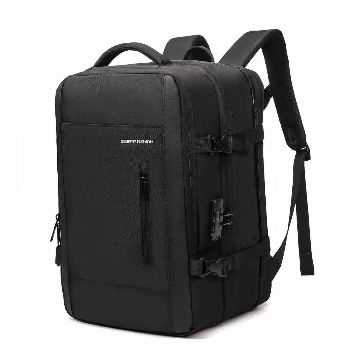 Mochila Para Notebook Impermeável com Porta USB e Senha Para Homem
