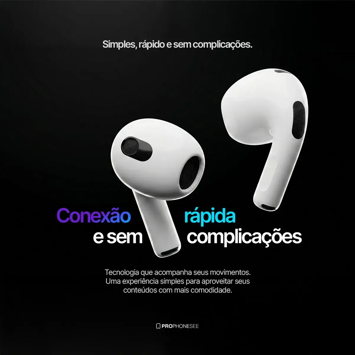 Fone Ouvido Bluetooth 5.4 Sem Fio Estojo De Carregamento Anti Ruido A Prova Dagua Compatível Com Ios Samsung Galaxy Android Tws Wireless Air Premium Microfone Touch Marca Pro Phone See thumbnail 2
