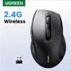 [R$33 Moedas] UGREEN-Mouse sem fio para computador, 1600DPI, Mouse silencioso, 2,4 GHz, receptor USB, PC, - 1