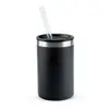 Stanley - Copo Térmico com Tampa e Canudo Preto 296ml - 1