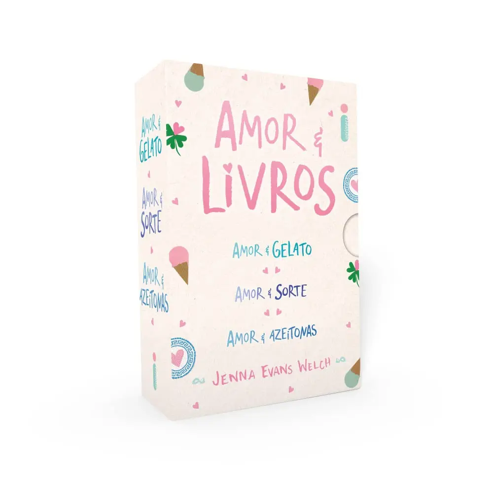 Box Amor & livros: Caixa com os 3 volumes da coleção - 1