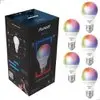 【R$16/cada】Kit 5 Lâmpadas Smart Wi-Fi Coloridas Alexa - Bivolt - 1