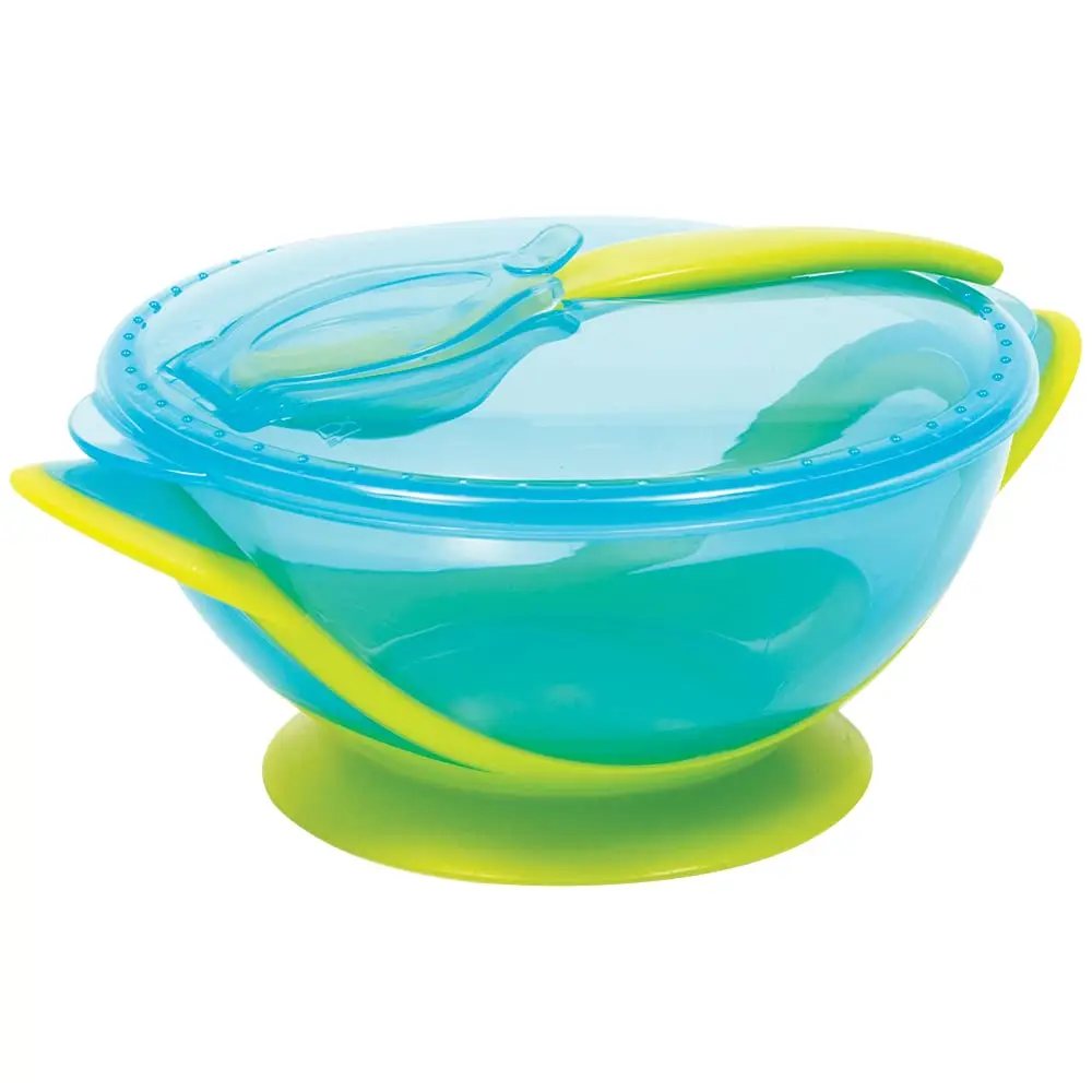 Buba Kit Refeição Com Colher Azul