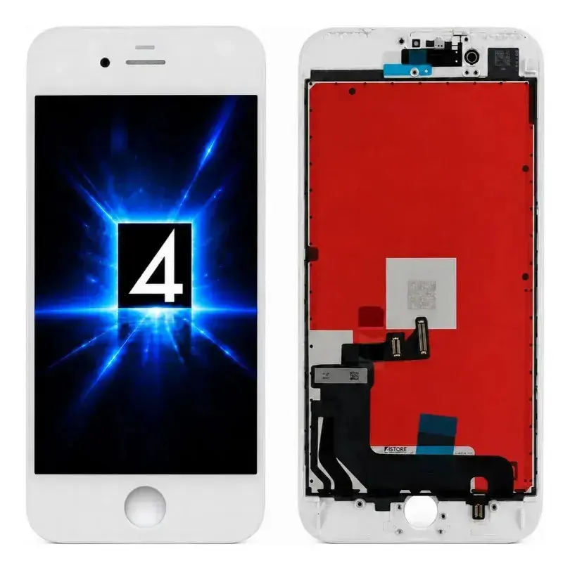 Tela Compatível iPhone 8 Plus Branco Top + Brinde / Frontal Display Lcd Touch Módulo 4 STORE PREMIUM