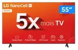 [Magalu] Smart TV 55" 4K LCD LED NanoCel LG 55NANO80TSA AI Processor Wi-Fi e Bluetooth 3 HDMI 2 USB - 1