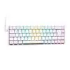 [APP] Teclado Mecânico Gamer KBM! GAMING TG700, Branco, 65% e ABNT2, RGB, Switch Gateron Red - KGTG700BRVR - 1
