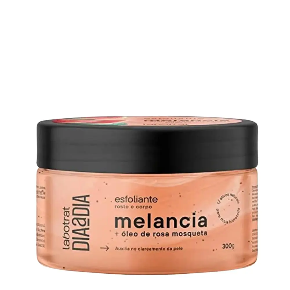 Esfoliante Facial e Corporal Labotrat Dia a Dia, Melancia, 300g | Ação Antioxidante, Clareia a Pele, Remove Células Mortas - 1