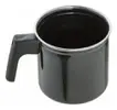 Caneca Leiteira 750ml Preta Indução Cooktop Elétrico Á Gás Preto - 1
