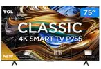 [Magalu] Smart TV 75" 4K UHD LED TCL 75P755 Wi-Fi Bluetooth 3 HDMI 1 USB - 1