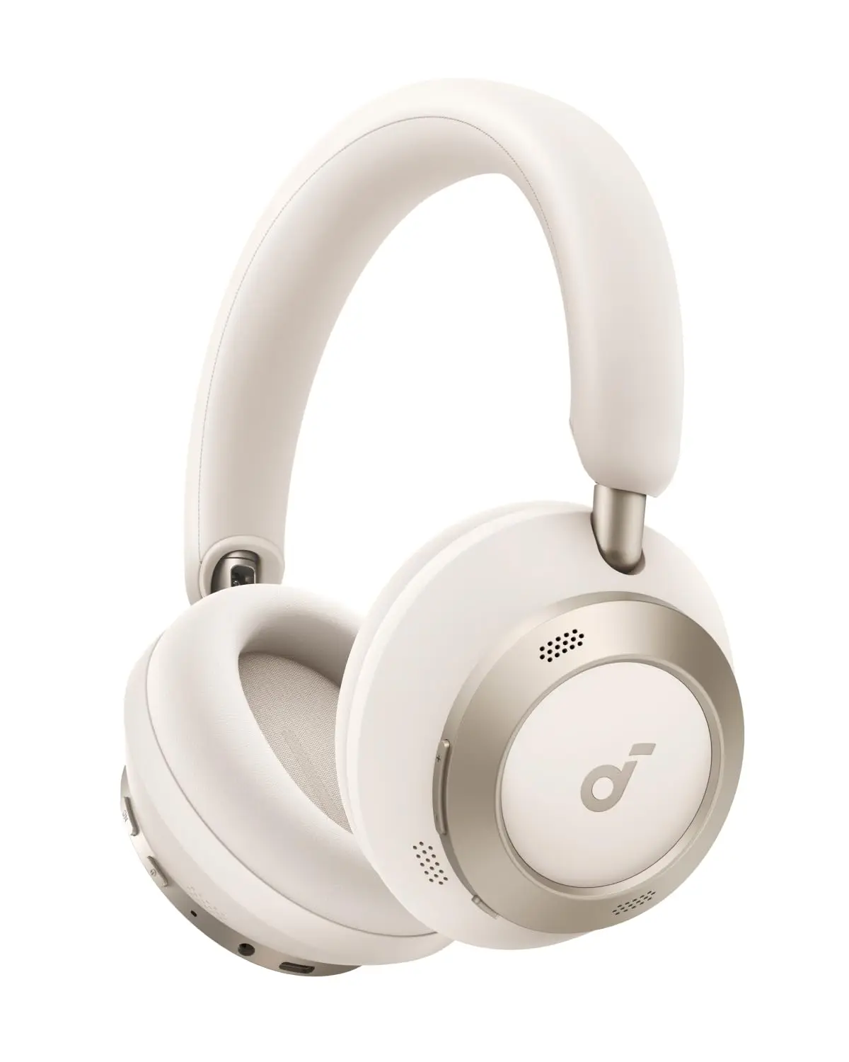 soundcore Space One Pro da Anker ANC Adaptativo 3.0, 60H Headphone Over-Ear | 6 Mics, Dolby AudioDesign, Dobrável Fone de Ouvido Bluetooth, Áudio Hi-Res LDAC, Carregamento Ultra-Rápido 5Min=8H Fone Gamer