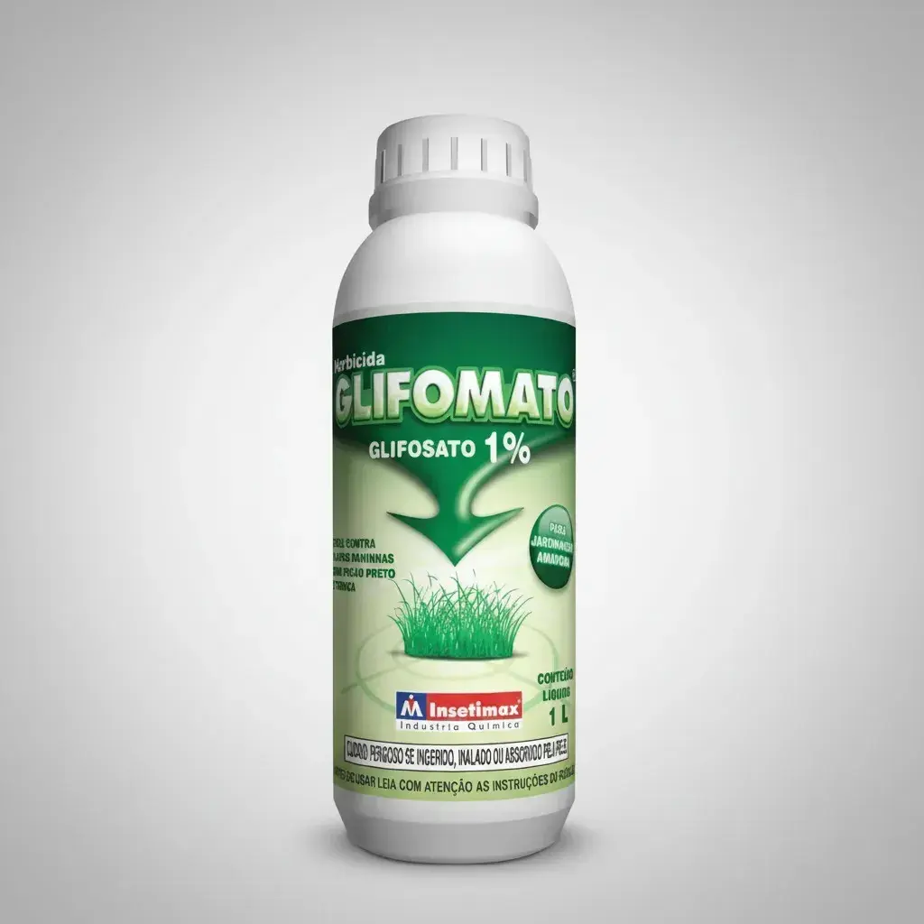 Herbicida Mata Mato Glifosato 1% Líquido 1L - Glifomato Insetimax thumbnail 4