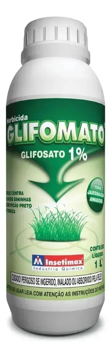Herbicida Mata Mato Glifosato 1% Líquido 1L - Glifomato Insetimax thumbnail 6