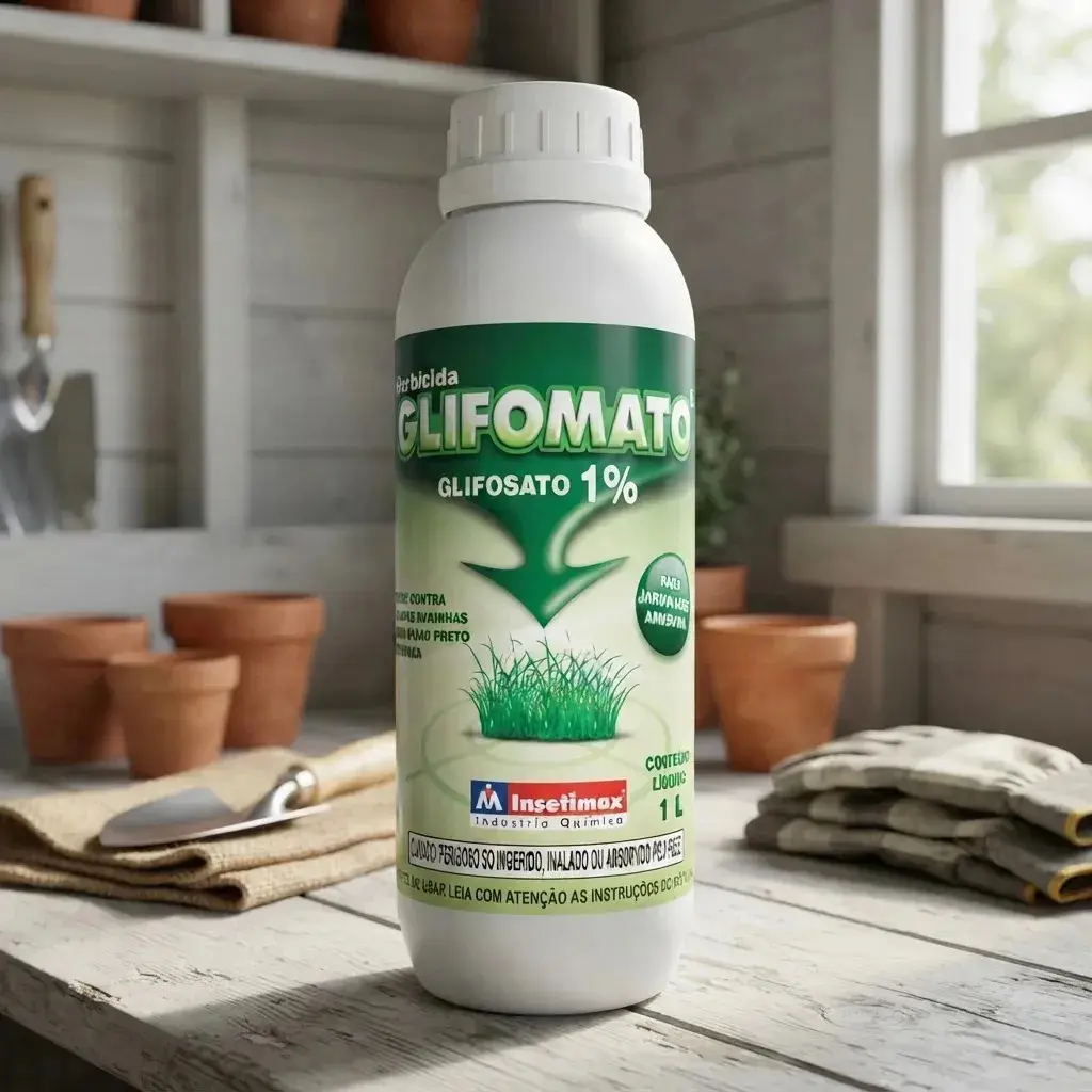 Herbicida Mata Mato Glifosato 1% Líquido 1L - Glifomato Insetimax thumbnail 8