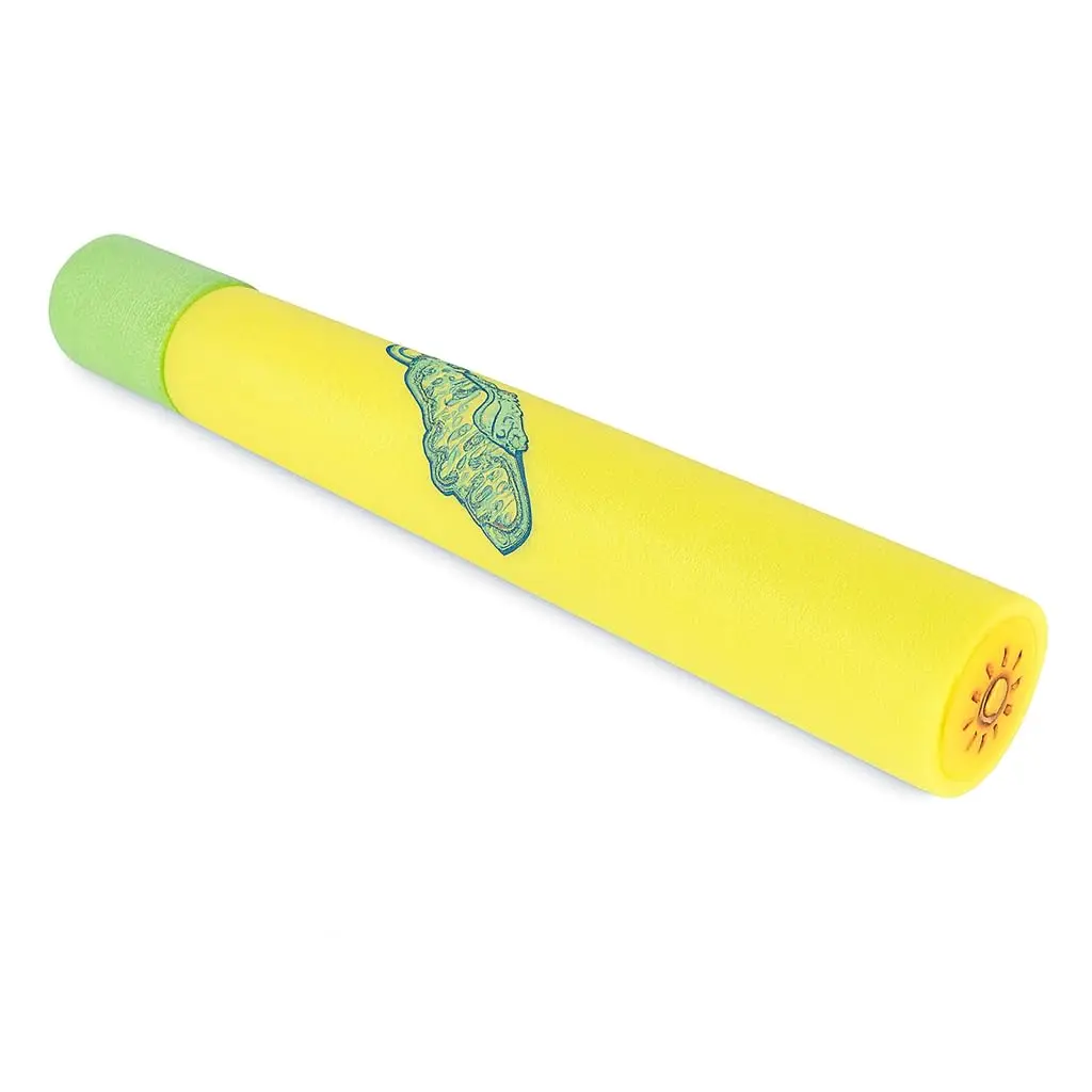 Bastão de Espuma Lança Água 35cm - Brinquedo Aquático Infantil e Adulto, Diversão na Piscina e ao Ar Livre (Amarelo) - 1