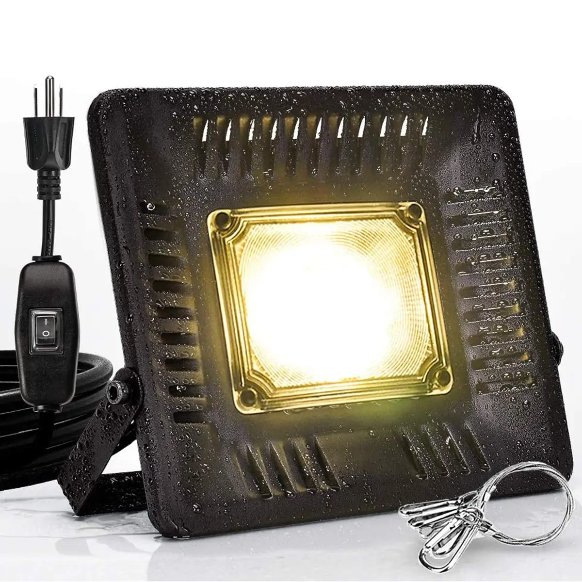 Luz de planta impermeável de 150 W, luz de cultivo ao ar livre, espectro completo semelhante ao sol