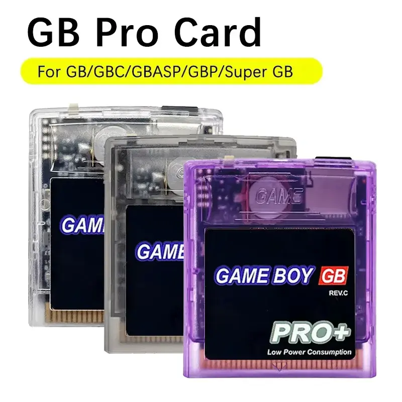 Cartão de jogo gb gameboy card os v4 2000 em 1 com cartão de jogo tf de 4gb para consoles de jogos gb gbc sp