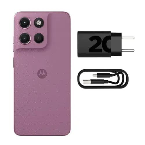 Smartphone Motorola Moto G17 4G - 128GB 4GB RAM + 8GB RAM Boost camera 50MP Sony Lytia 600, tela FHD+ 60hz, bateria 5200 mAh - Rosa thumbnail 7