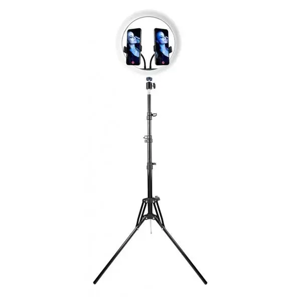 Luminária Portátil Usb Ring Light 12 Polegadas Com Tripé E 2
