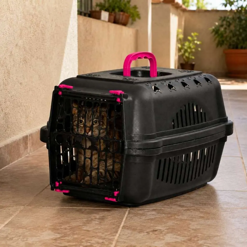 Caixa Transporte Pet Cachorros Cães Gatos Coelhos N1 N2 N3 - 1