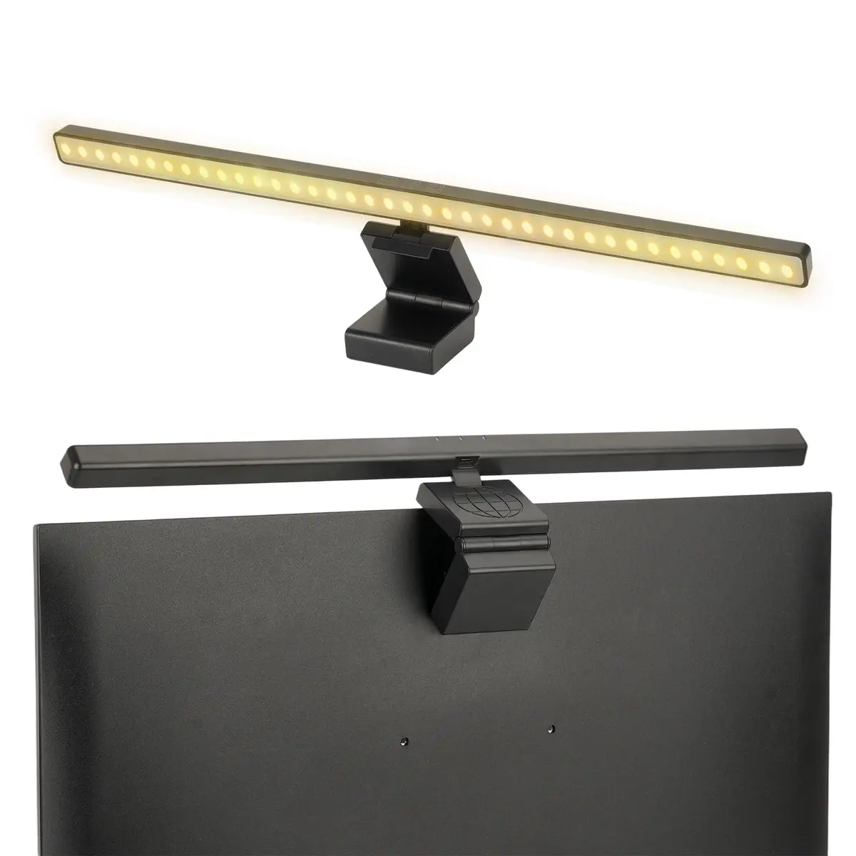 Barra de Luz LED Para Monitor de Computador, Lâmpada Para Cuidados Com os Olhos Com Sensor Tátil, 5 Modos de Cor, Ajuste de Brilho, Alimentação USB