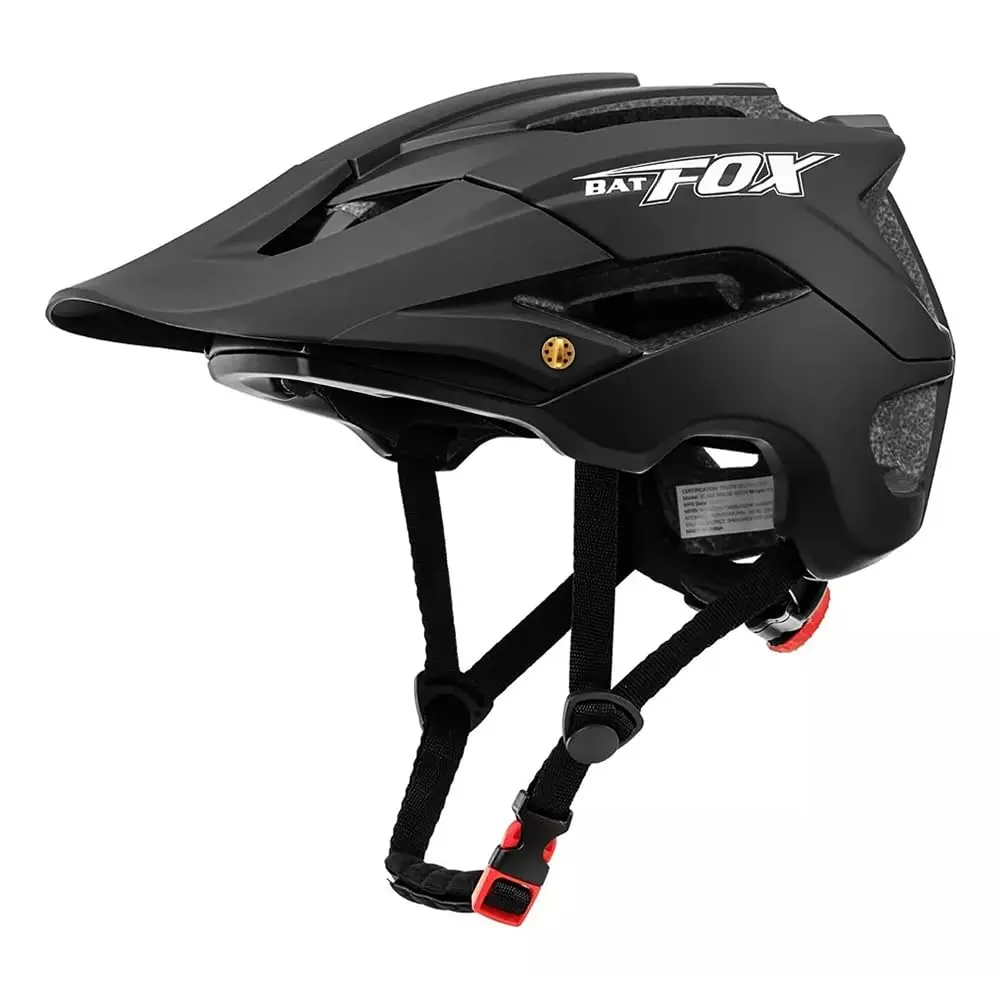 FINYQBET Capacete para Mountain Bike - Ultralight com 13 Aberturas, Viseira Grande e Sistema de Ajuste (56-62cm) - Proteção Superior - Ideal para Ciclismo Urbano/Mountain Bike - 1