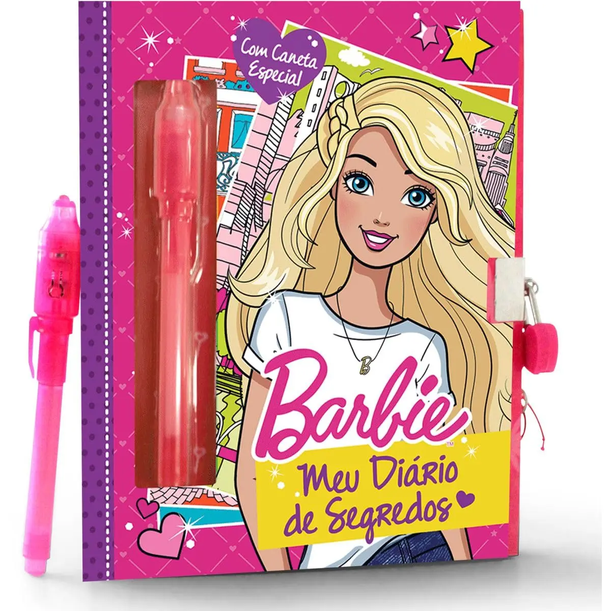 Barbie - Meu Diário de Segredos: Com caneta especial - 1