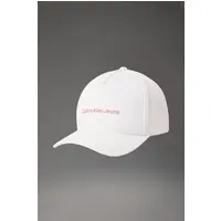 Boné Calvin Klein Jeans Aba Curva 5 Gomos Sarja Logo Pl - Branco Boné Calvin Klein Jeans Aba Curva 5 Gomos Sarja Logo Pl Branco g