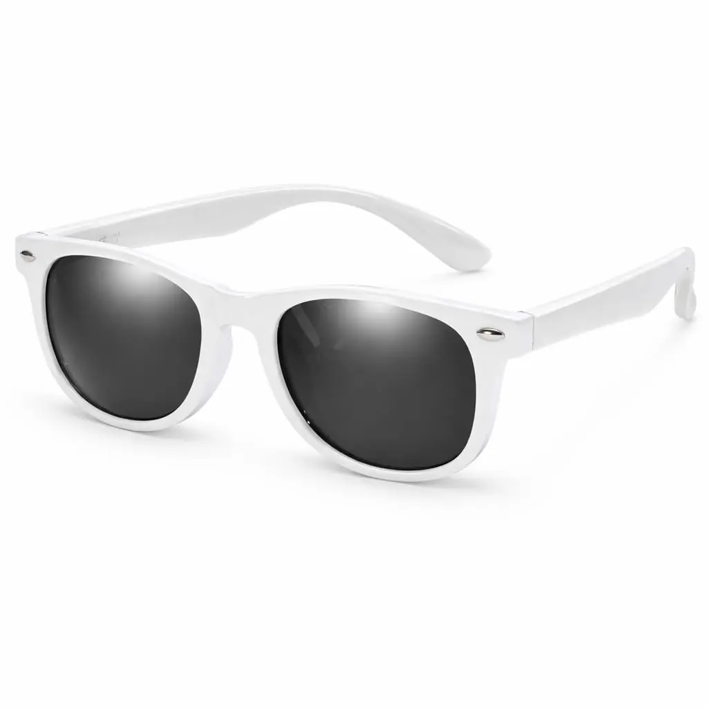 Óculos de Sol Infantil Flexíveis Polarizados - Proteção UV400 para Crianças - Conforto e Estilo - 1