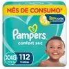 Fraldas Pampers Confort Sec XXG c/112 unidades - 1