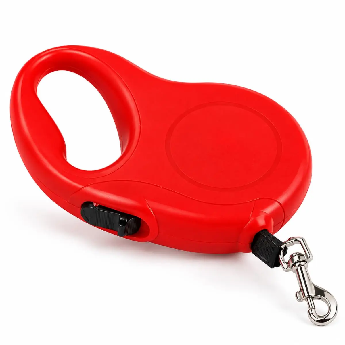 Guia Retrátil 3 Metros para Cachorros e Gatos com Trava Cores Sortidas | Fita resistente, trava de controle, mosquetão metálico e cabo confortável para passeios com cães e gatos. - 1